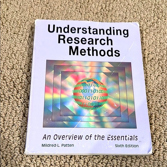 Understanding Research Methods Book - Picture 1 of 2